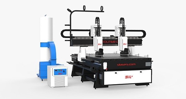 CNC Router Bed Machining Setup